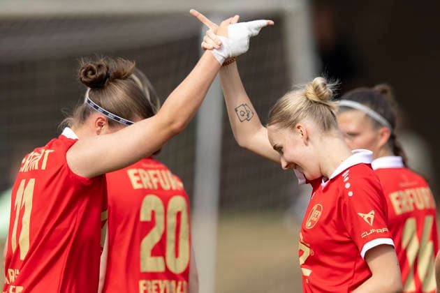 Fußball, Frauen, KOWO Sommercup, 1. FFV Erfurt - SG Dynamo Dresden