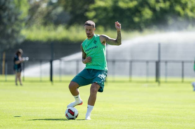 Fußball, 1. BL, SV Werder Bremen, Trainingslager in Harsewinkel