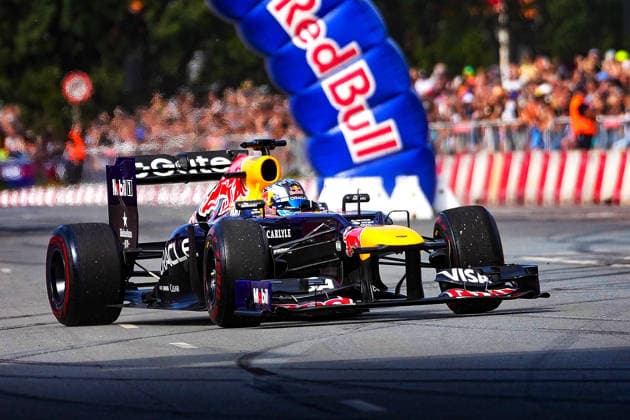 Formel 1, Red Bull Showrun in Riga