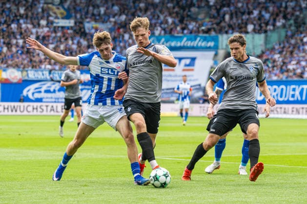 Fußball, 3. Liga, FC Hansa Rostock - SV Waldhof Mannheim