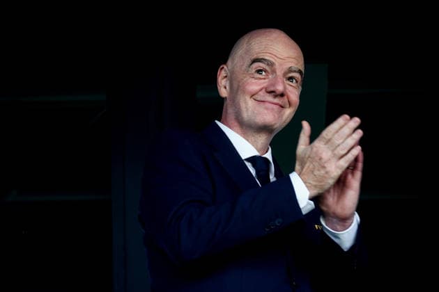 Fußball, Gianni Infantino möchte erneut für das Amt des FIFA Präsidenten kandidieren, Archivbilder
