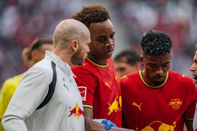 Fußball, 1. BL, Assan Ouedraogo fällt nach Verletzung erneut lange bei RB Leipzig aus, Archivbilder