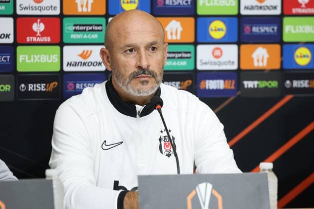 Fußball, EL, Besiktas Istanbul, Pressekonferenz