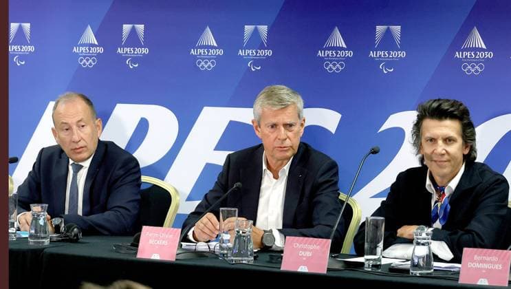 Olympia, ALPES 2030, PK zu den Olympischen Winterspielen in den französischen Alpen