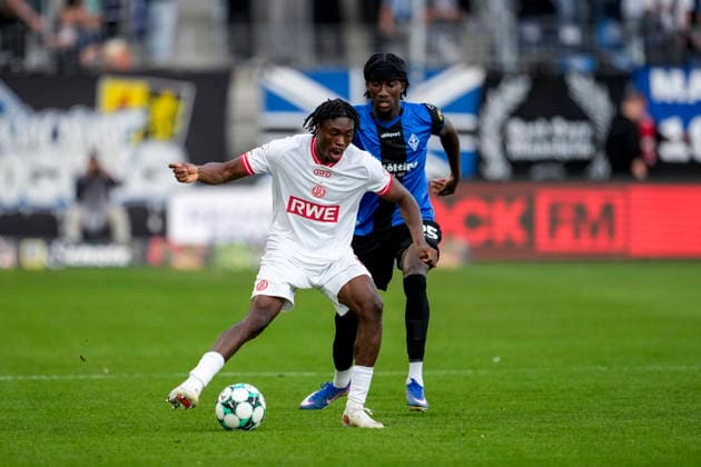 Fußball, 3. Liga, SV Waldhof Mannheim - Rot-Weiss Essen