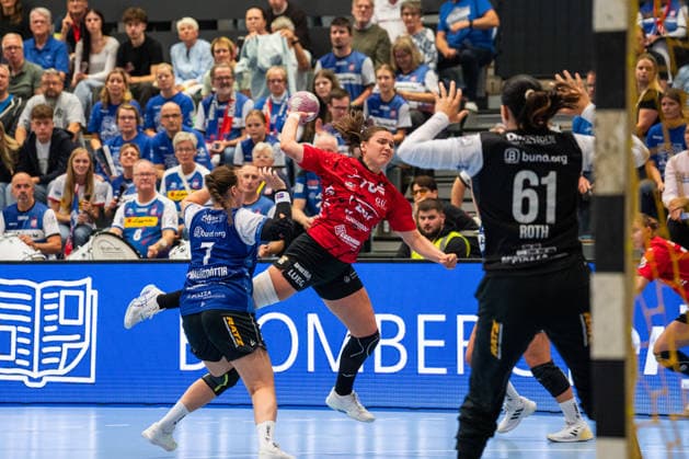 Handball, Frauen, HBF, HSG Blomberg-Lippe - BSV Sachsen Zwickau