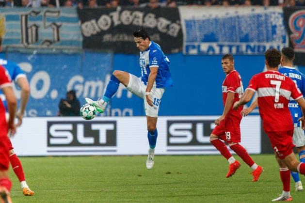 Fußball, 3. Liga, Hansa Rostock - VfB Stuttgart II