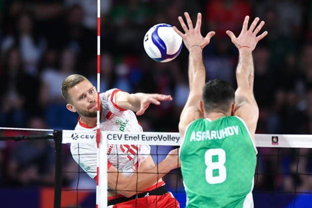 Volleyball, Männer, EM, Polen - Bulgarien