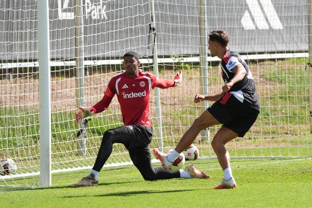 Fußball, 1. BL, Eintracht Frankfurt, Training