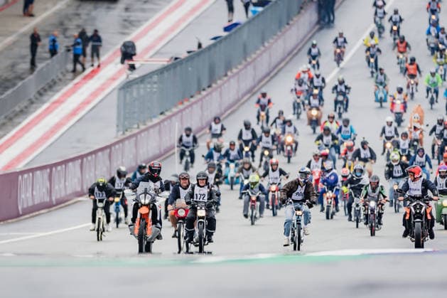 Motorsport, MotoGp, GP Österreich in Spielberg, Moped Rennen