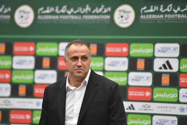 Fußball, Nationalteam Algerien Pressekonferenz