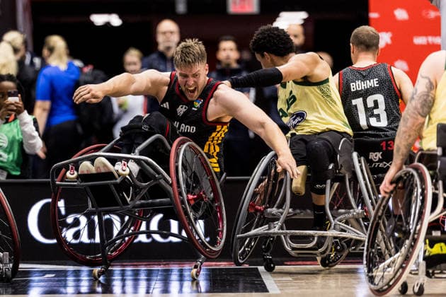 Rollstuhlbasketball, IWBF WM, Australien - Deutschland