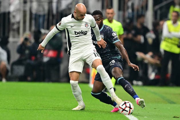 Fußball, EL, Besiktas Istanbul - Olympique Marseille