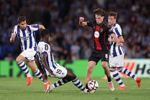 Fußball, EL, Real Sociedad San Sebastian - AFC Bournemouth