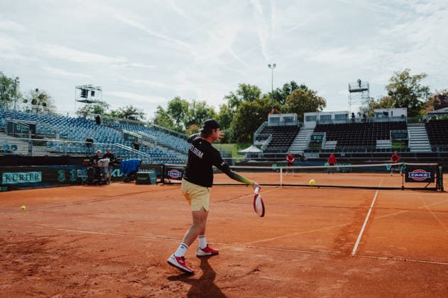 Tennis, Davis Cup, Österreich - Belgien