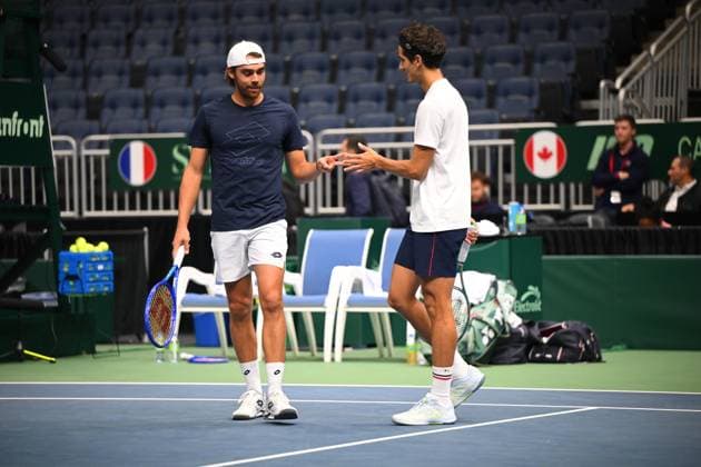 Tennis, Davis Cup, Kanada - Frankreich