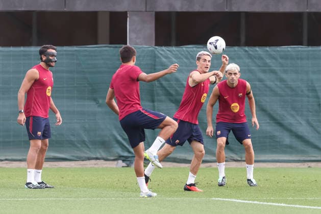 Fußball, Spanien, FC Barcelona, Training