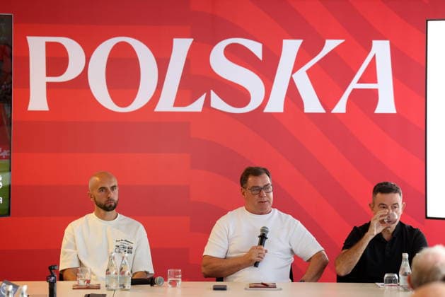 Fußball, Nationalteam Polen, Pressekonferenz