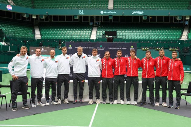 Tennis, Davis Cup, Deutschland - Kroatien