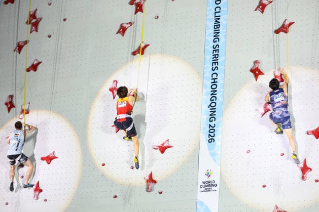Klettern, Speedclimbing, Weltcup in Chongqing