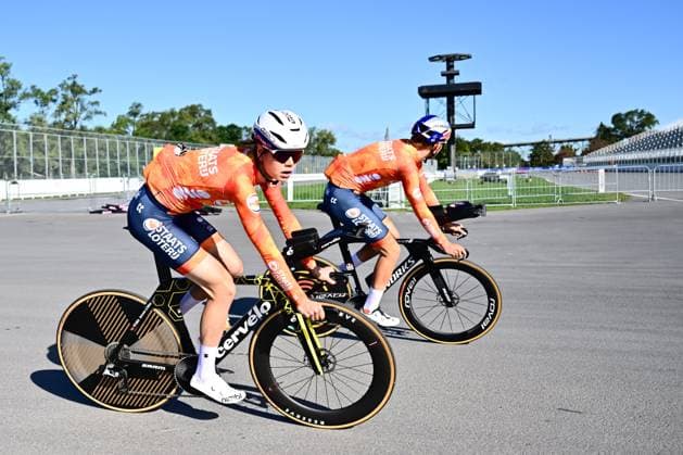 Radsport, UCI Straßen-WM in Montreal, Training Niederlande