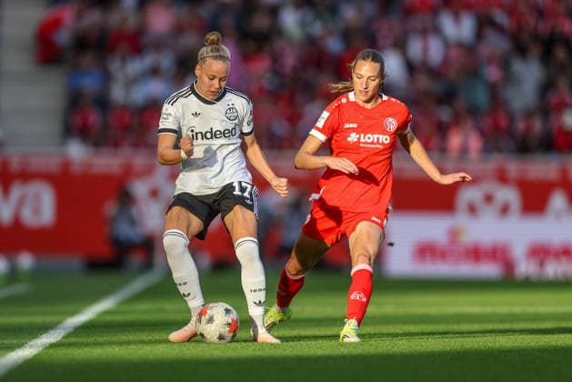 Fußball, Frauen, 1. BL, FSV Mainz 05 - Eintracht Frankfurt
