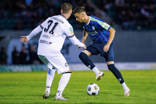 Fußball, RL West, SV Rödinghausen - FC Gütersloh