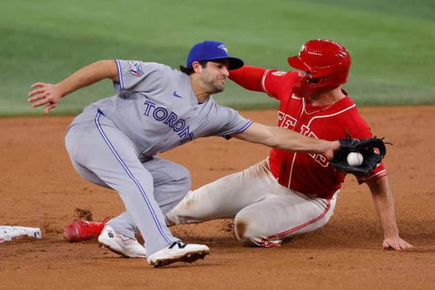 Baseball, MLB, Texas Rangers - Toronto Blue Jays