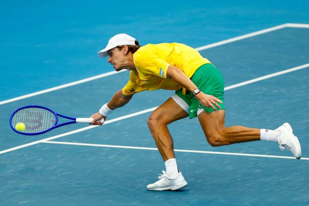 Tennis, Davis Cup, Australien - Polen
