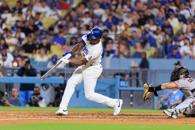 Baseball, MLB, Los Angeles Dodgers - San Francisco Giants