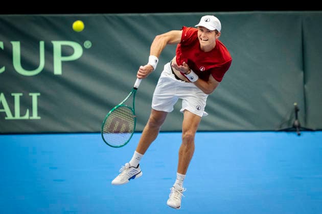 Tennis, Davis Cup, Dänemark - Bulgarien