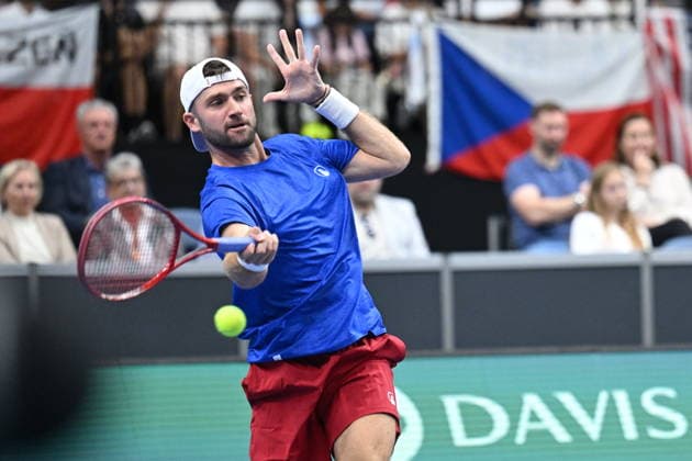 Tennis, Davis Cup, Tschechien - USA