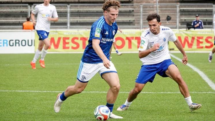 Fußball, RL West, FC Schalke 04 U23 - VfL Lotte