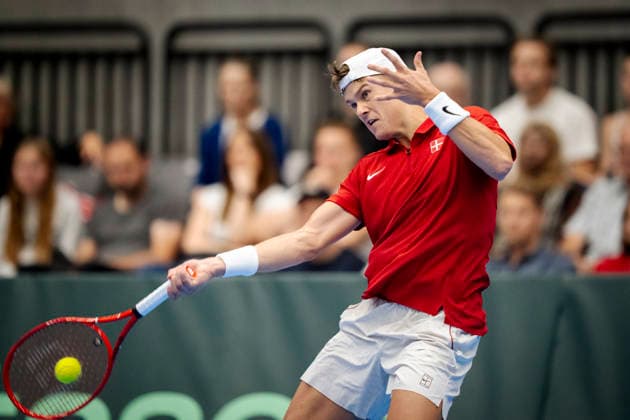 Tennis, Davis Cup, Bulgarien - Dänemark