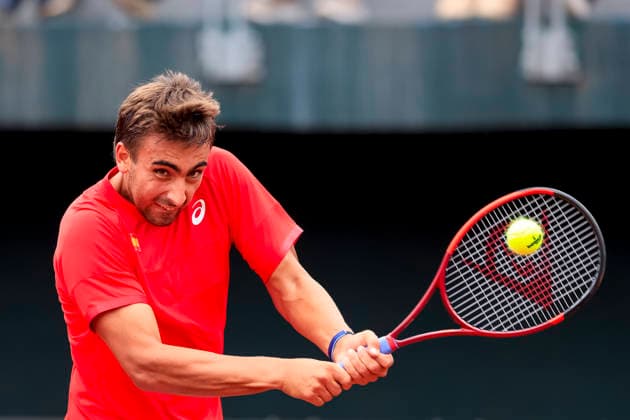 Tennis, Davis Cup, Chile - Spanien