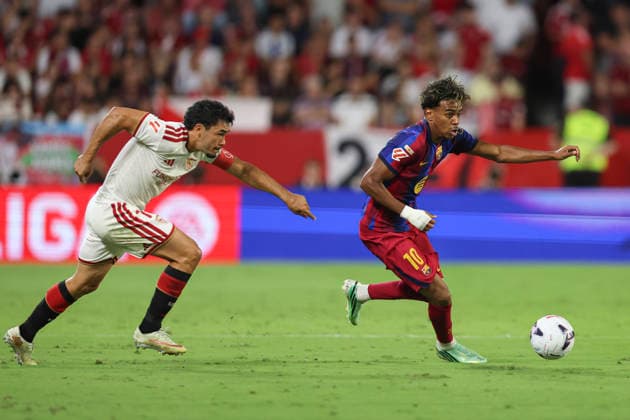 Fußball, Spanien, FC Sevilla - FC Barcelona