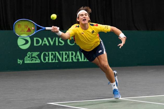Tennis, Davis Cup, Niederlande - Kolumbien