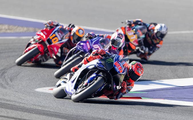 Motorsport, MotoGP, GP Österreich in Spielberg, Warm Up