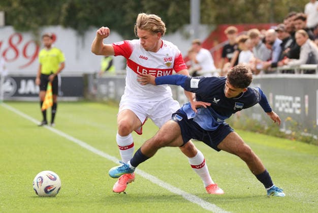 Fußball, DFB-Pokal, U19, VfB Stuttgart - Hertha BSC