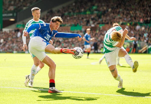 Fußball, Schottland, Celtic Glasgow - Glasgow Rangers