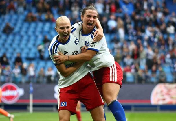 Fußball, Frauen, 1. BL, Hamburger SV - 1. FC Nürnberg