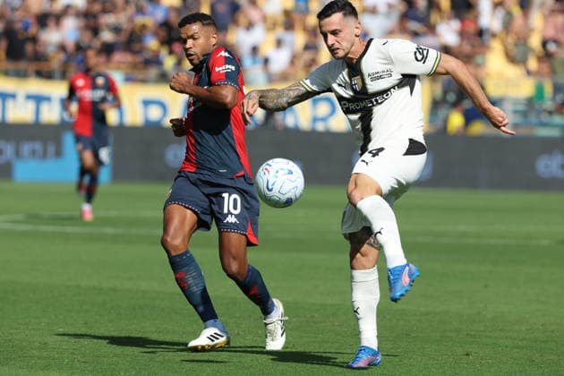 Fußball, Italien, Parma Calcio - CFC Genua