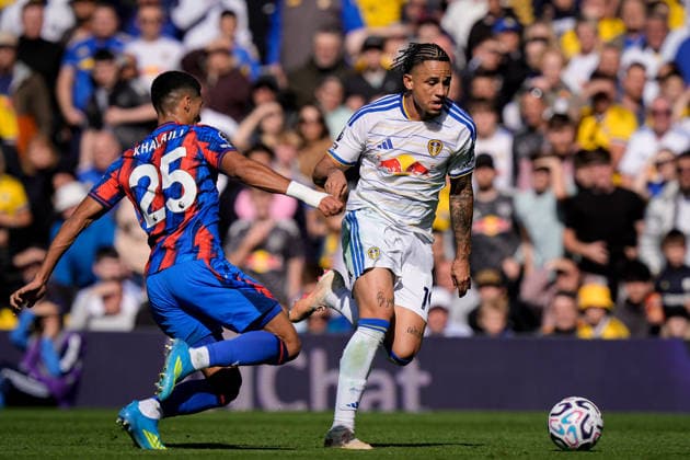 Fußball, England, Leeds United - Crystal Palace