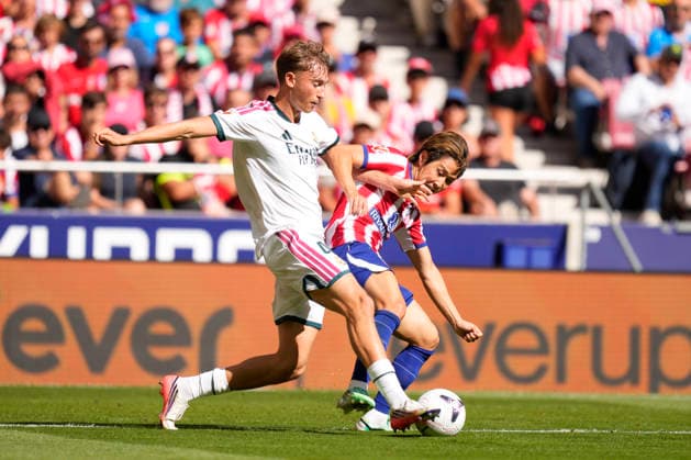 Fußball, Spanien, Atletico Madrid - Real Madrid