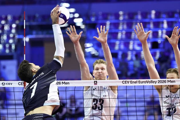 Volleyball, EM, Finnland - Griechenland