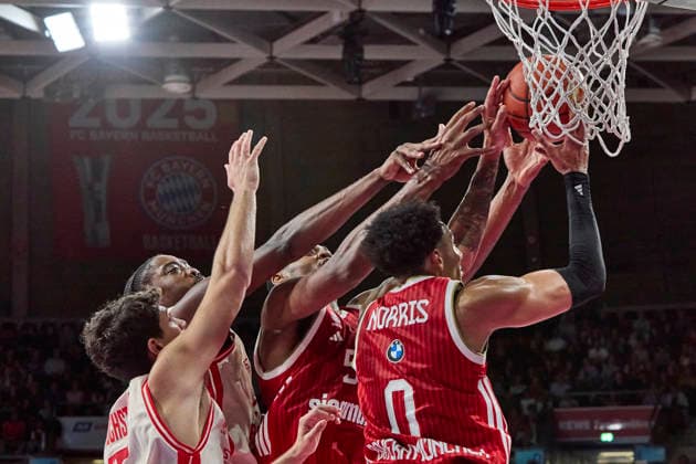 Basketball, BBL, Bayern München - Bamberg Baskets