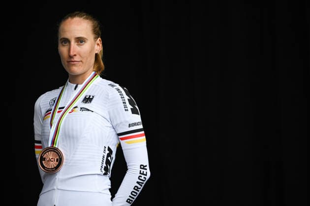 Radsport, UCI Straßen-WM in Montreal, Frauen, Zeitfahren, Franziska Koch gewinnt Bronze