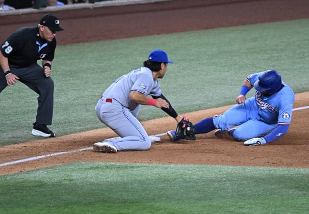 Baseball, MLB, Texas Rangers - Toronto Blue Jays