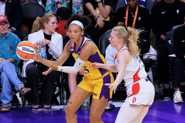 Basketball, WNBA, Los Angeles Sparks - Portland Fire