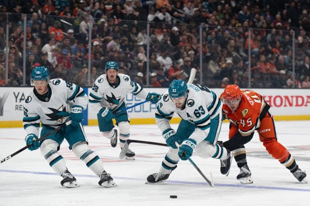 Eishockey, NHL, Preseason, Anaheim Ducks - San Jose Sharks